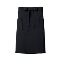 サロンエプロン　兼用　黒（9-420）