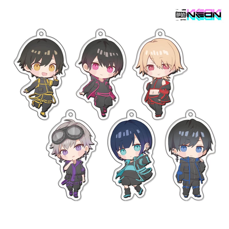 ランダムミニキャラアクキー | 夢喰NEON オフィシャルストア