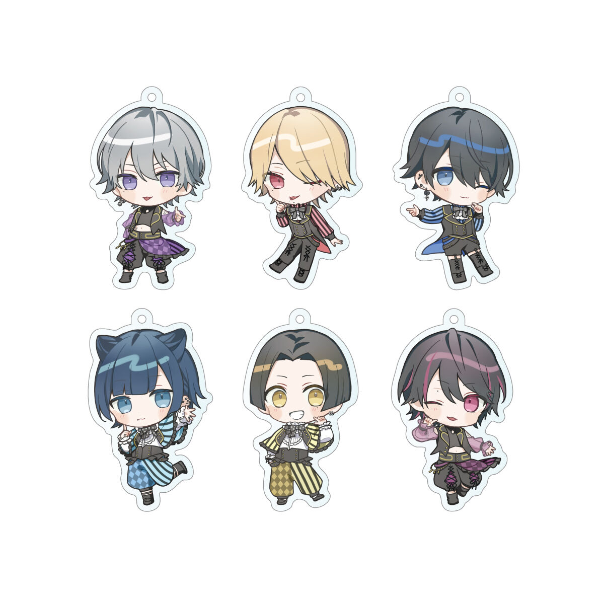 2ndワンマン ランダムミニキャライラストアクキー | 夢喰NEON