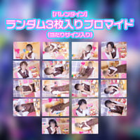 【バレンタイン】ランダム3枚入りブロマイド