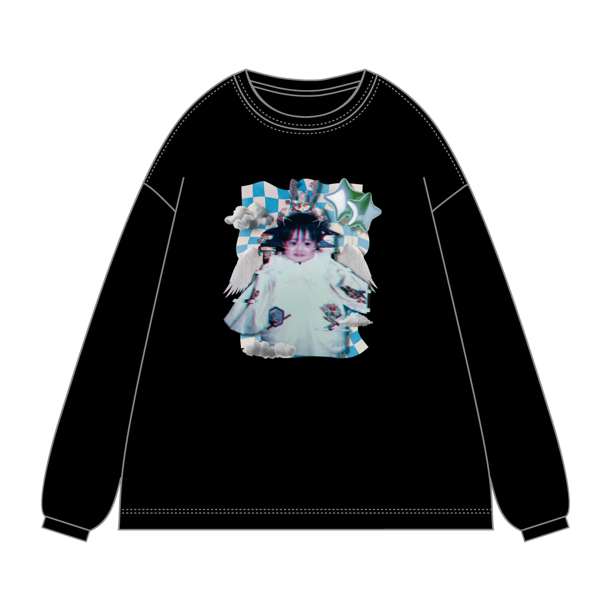 夢喰NEON 3rd ONE-MAN LIVE ロンT ゆら fit=scale-down,w=1200