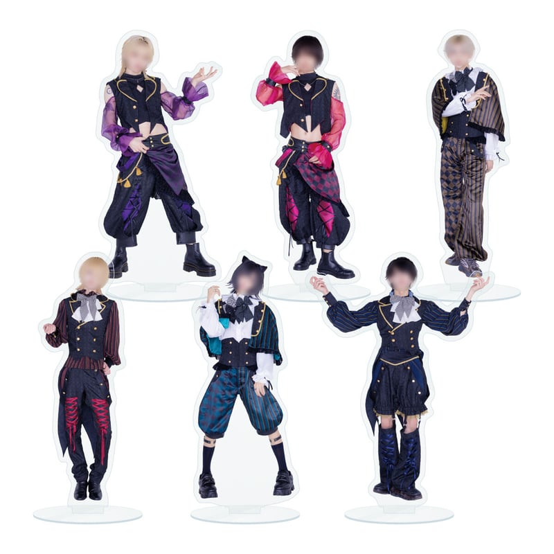 サーカス衣装 ランダム実写アクリルスタンド（全6種） | 夢喰NEON