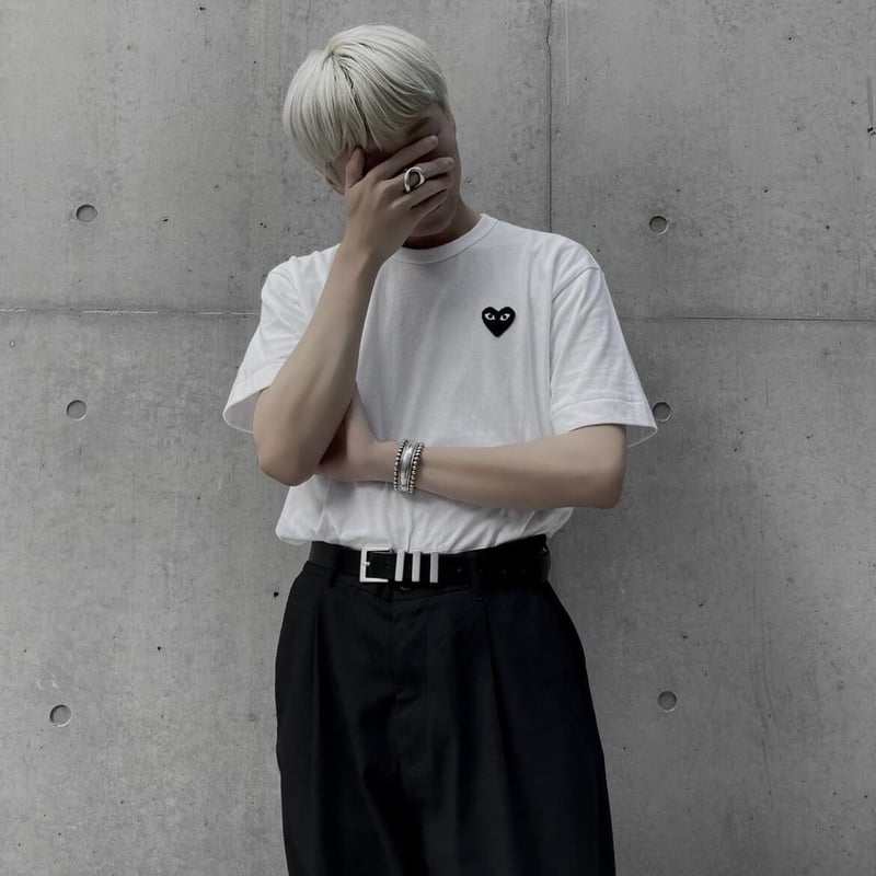 超美品 PLAY COMME des GARÇONS ネイビー ポロシャツ L 楽天市場】【COMME des GARCONS】コムデギャルソン PLAY プレイ