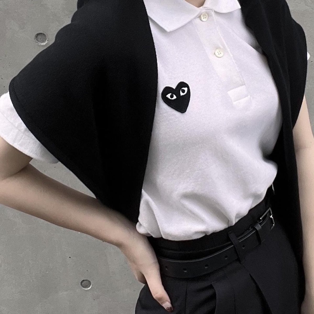PLAY COMME des GARÇONS ポロシャツ | GARCONS FREAKS