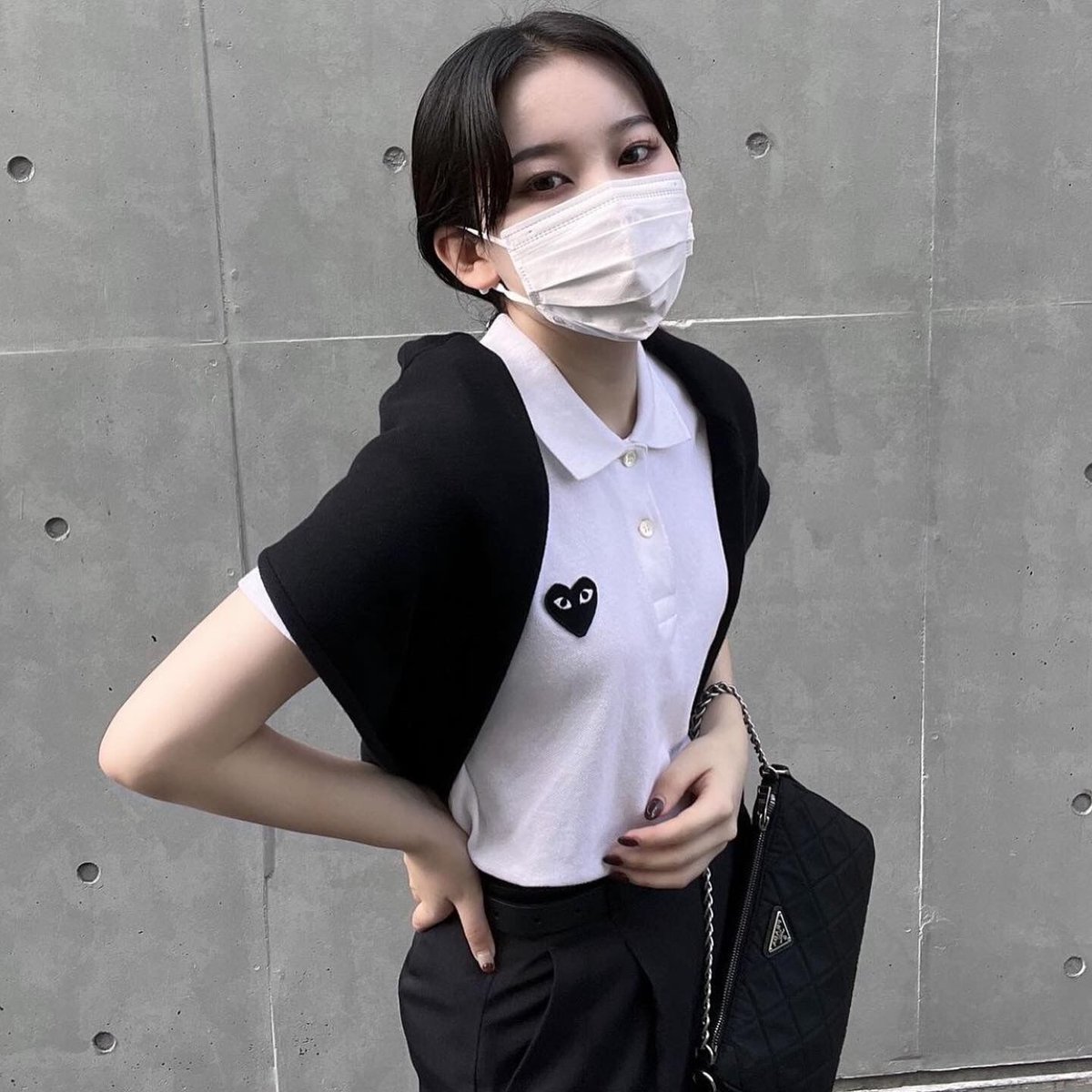 PLAY COMME des GARCONS ポロシャツ Comme des Garçons PLAY（コムデギャルソン・プレイ）ポロシャツ