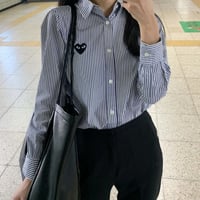 PLAY COMME des GARCONS ストライプシャツ