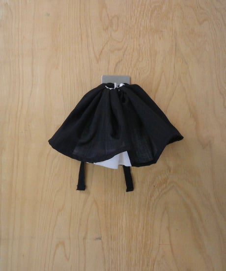 layered chouchou / black