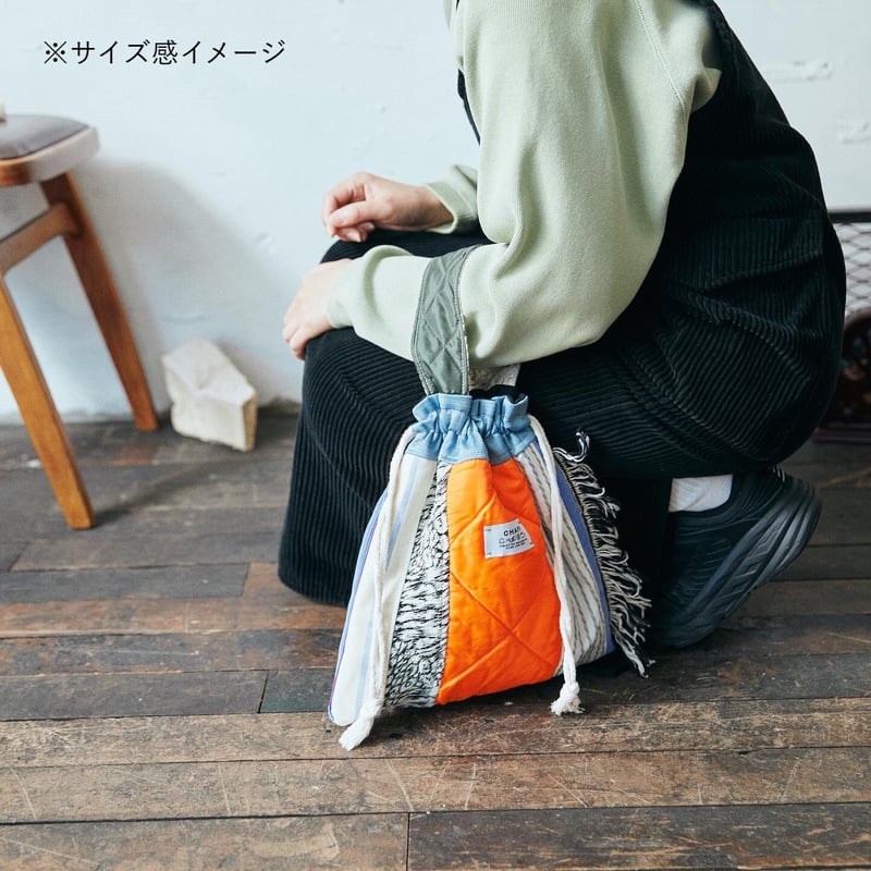 スクエアトート巾着 | CHAFF online store