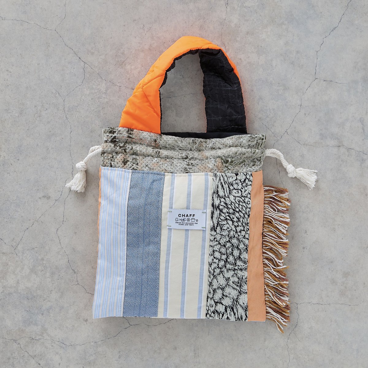 スクエアトート巾着 | CHAFF online store
