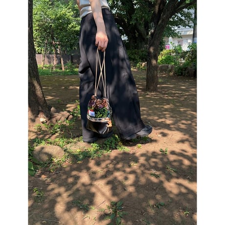 flower / rug kinchakubag