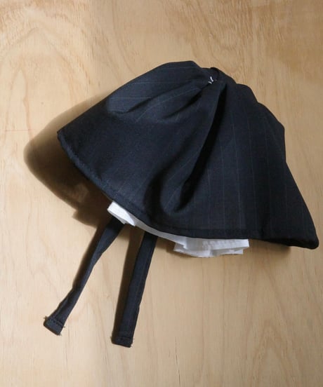 layered chouchou / black