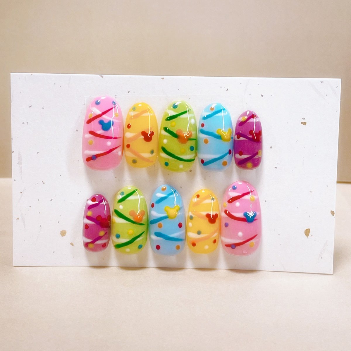Disney夏祭り | Ayu world_nail's STORE