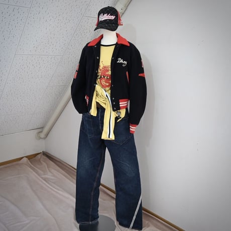 ORIGINAL GRAVITY SideTape China&Military Like Design L/S Tee