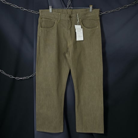 00s c2002 Karl Helmut Deadstock Lye Color Loose Straight Denim