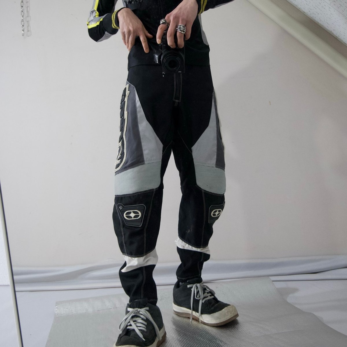 90s No Fear Racing Motorcycle Pants | HOW Used/ 90s No Fear Racing Motorcycle Pants | HOW Used/