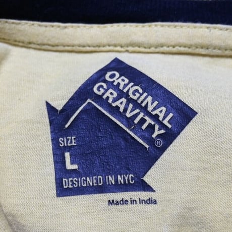ORIGINAL GRAVITY SideTape China&Military Like Design L/S Tee