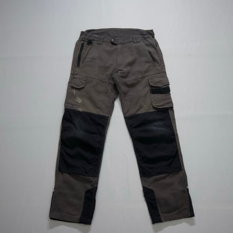 OPSIAL Euro Work Gimmick Junk BORO Reflector Tape Double Knee Cargo Pants