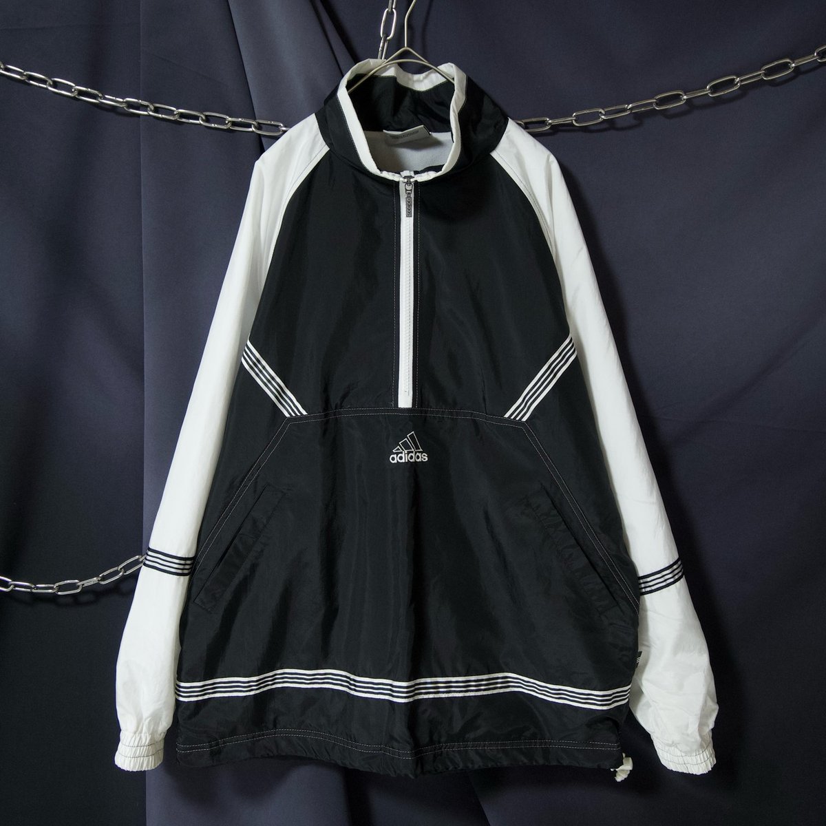 90s Adidas Descente Setup Half Zip Pullover Ano 90s Adidas Descente Setup Half Zip Pullover Ano