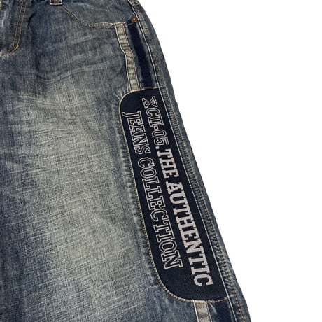 FUBU Side Line Wide Denim Pants
