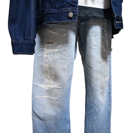 EVISU×Shiotani Brothers Denim Pants