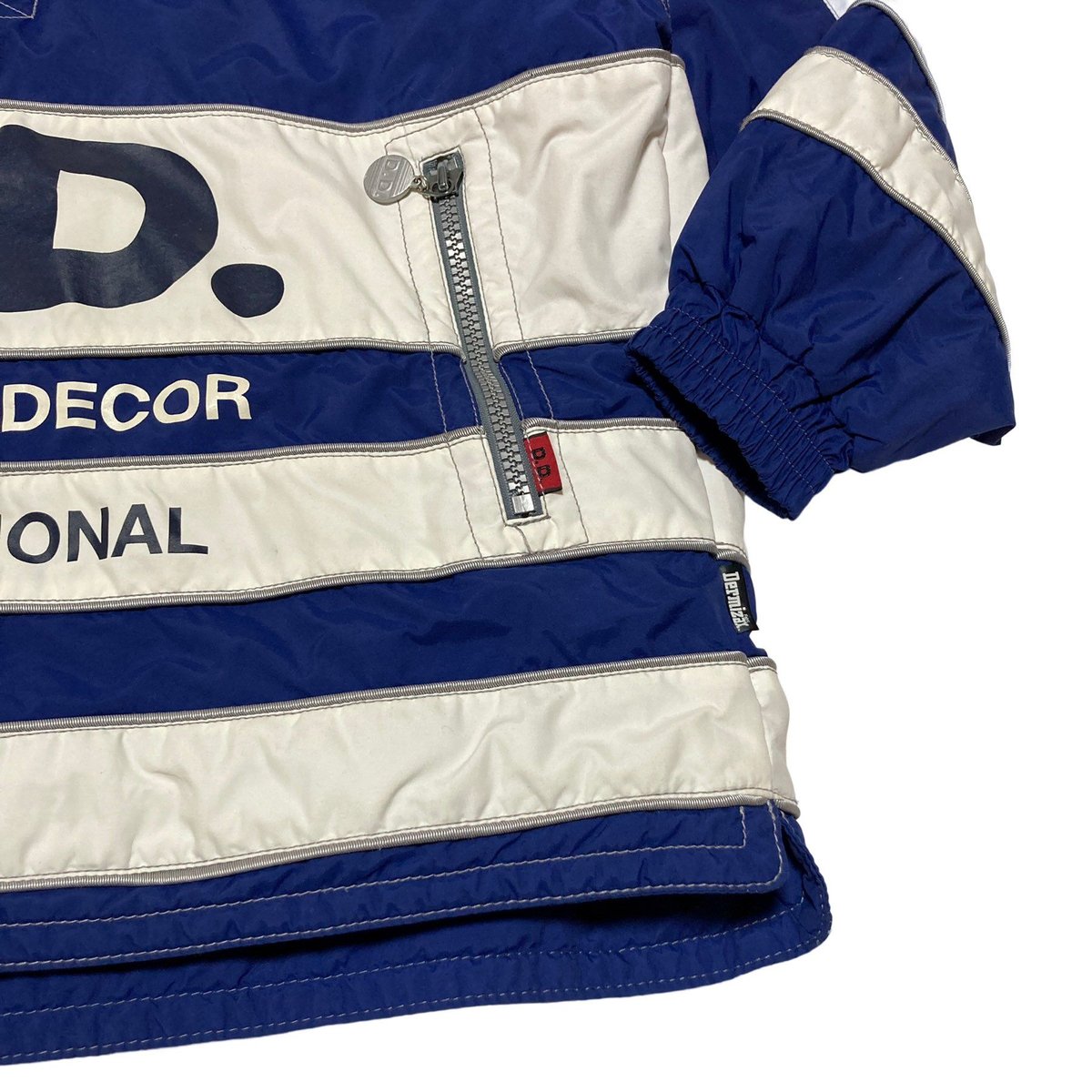 90s DESCENTE DECOR Nylon Padding Anorak Jacket