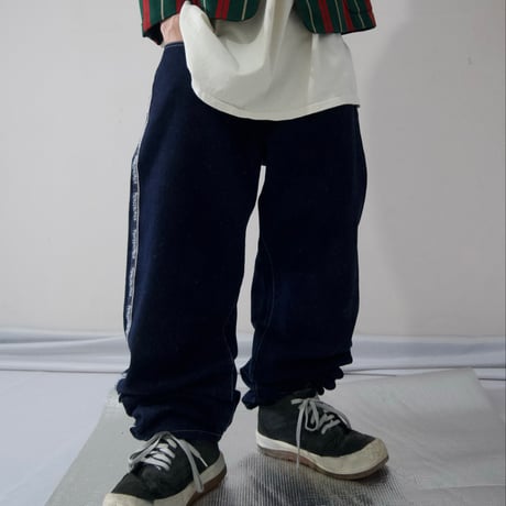 90s Deadstock PINKHOUSE Karl Helmut Denim SetUp Coverall Denim Jacket × Baggy Denim Pants