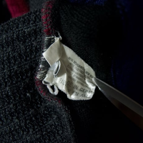 80s~90s Carlo Colucci Germany made Oversized 3D Knit Sweater