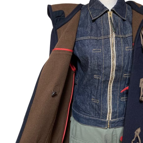 Made In Italy Duffle Coat (Reversibleish)