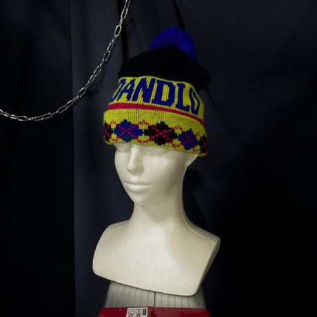 CO&LU Snowboard Design Argyle Bonbon Knit Cap