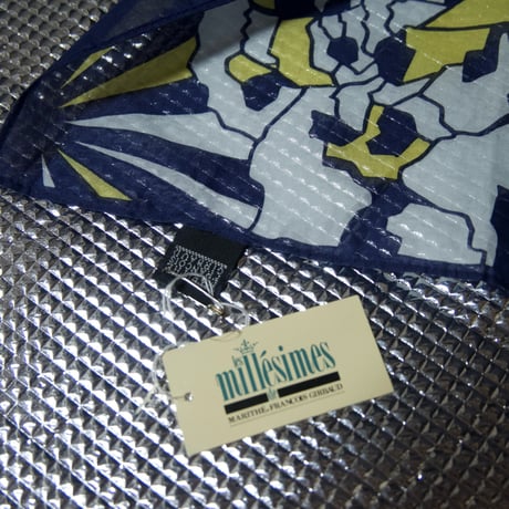 80s Deadstock Marithe francois Girbaud MILLESIMES Art Graphics Scarf