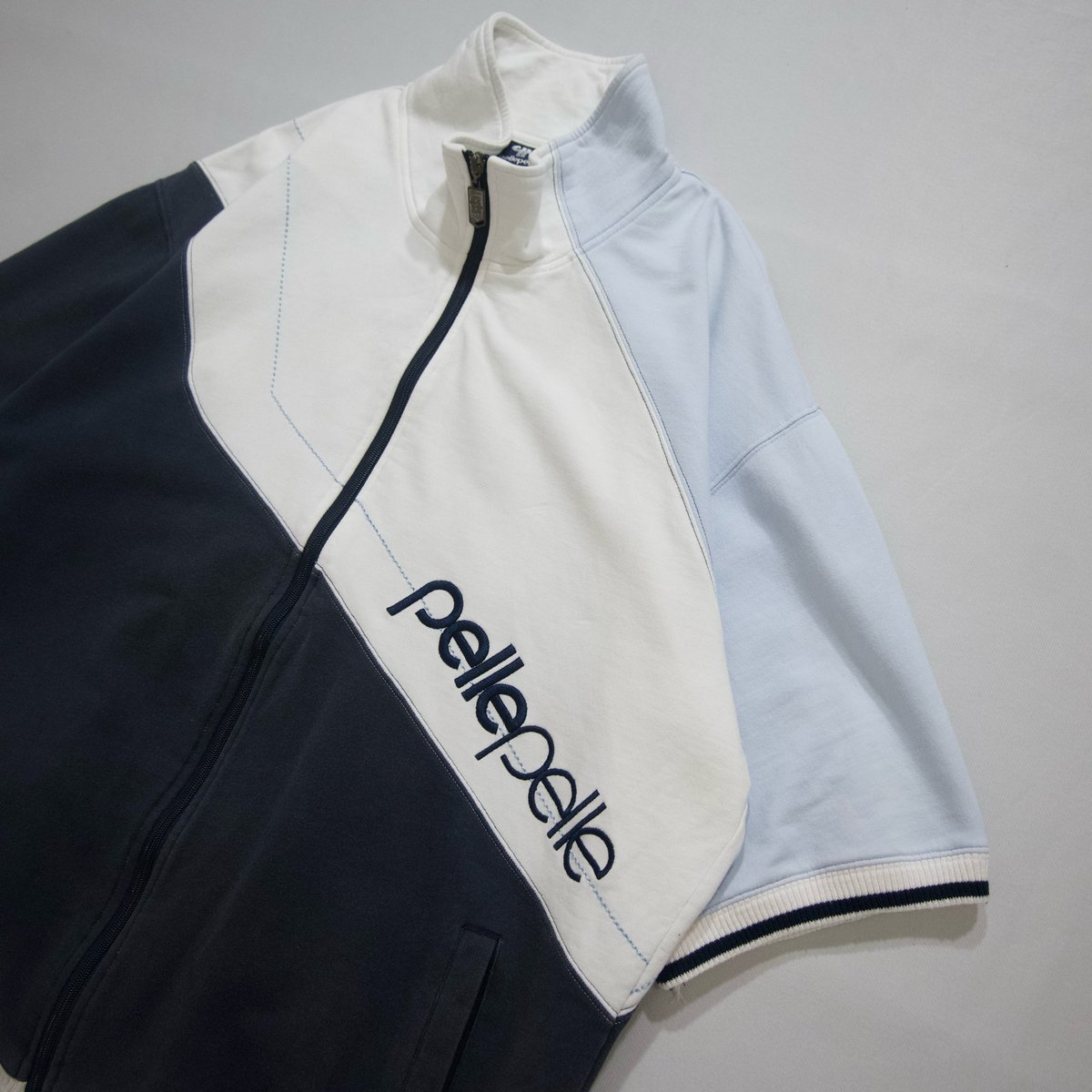 90s~00s Pelle Pelle Short Sleeves Track Jacket 90s~00s Pelle Pelle Short Sleeves Track Jacket