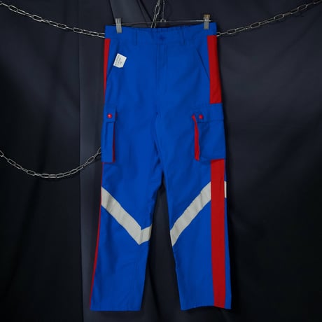 Euro Work Desdstock “DORAEMON ULTLAMAN Color” Reflector Cyber Switching Cargo Pants