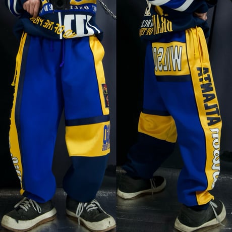 90s Wilson Hit Union Japan made Full Graphics Sweat Track Suits SetUp