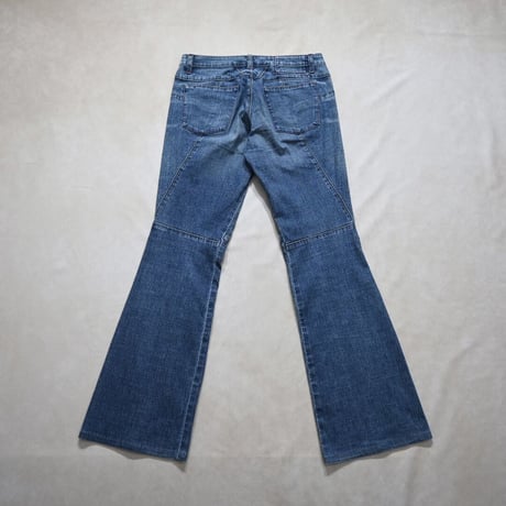 Marithe Francois Girbaud Design Denim Flare Pants