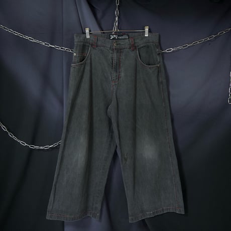 Kikwear Black Raver Denim