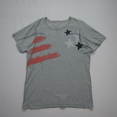 Marithe Francois Girbaud NaShirts Draping Stars And Stripes S/S Tee
