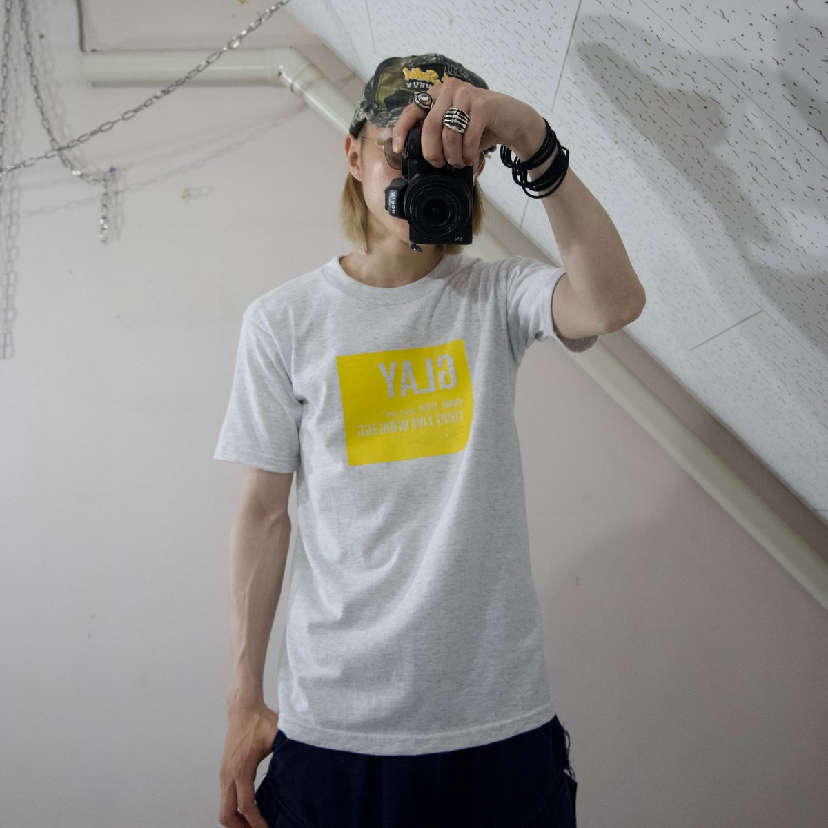 激レア【極美品】GLAY PURE SOUL1999 ツアーTシャツ ベージュ 激レア【極美品】GLAY PURE SOUL1999 ツアーTシャツ ベージュ
