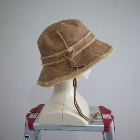 USED PU Leather Safari Hat