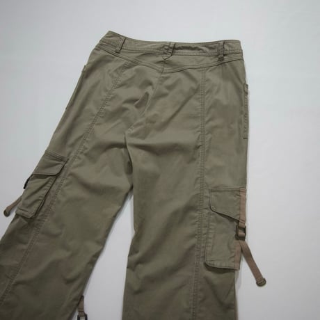 MICHEL KLEIN 2way Gimmick Tech Cargo Pants