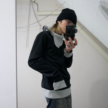 yaponskii Deformation Neck Track Jacket