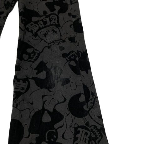 Baja Skull&Smile Semi-Flare Pants