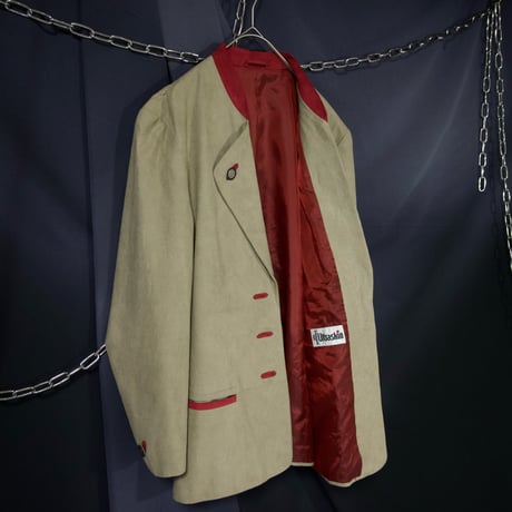 EURO walbusch ultraskin Fake Suede Leather Tyrolean Jacket