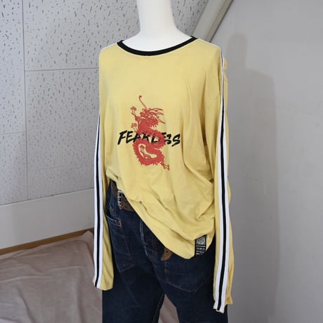 ORIGINAL GRAVITY SideTape China&Military Like Design L/S Tee