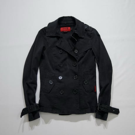 TRIPP NYC Double Breasted Napoleon Jacket / PeaCoat