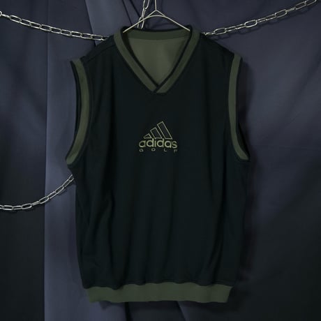 Adidas Golf Climeshell&Smooth Fabric Reversible Pullover Vest