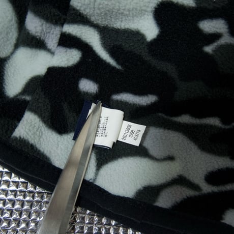 00s GAP KIDS Camouflage&Fringe Reversible Fleece Knit Cap