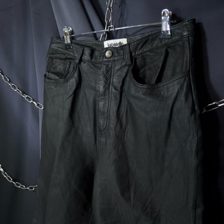90s bagatelle CutOff Leather Shorts