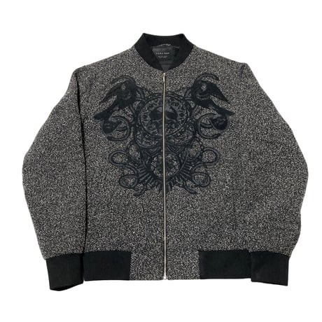 ZARA MAN Jacquard Bomber Jacket
