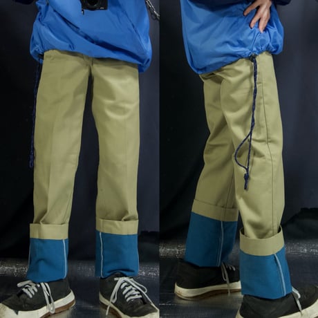 80s Dickies USA made Deadstock Fully Lined Flannel Liner Work Pants
