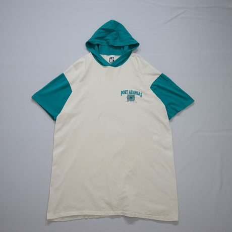 90s LA SPORTS USA made S/S Design Hoodie